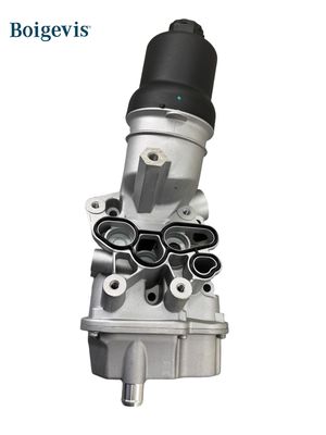 06D115397K Filter Minyak dan Aluminium Housing Assembly untuk VW Golf Jetta Audi A3 2.0T